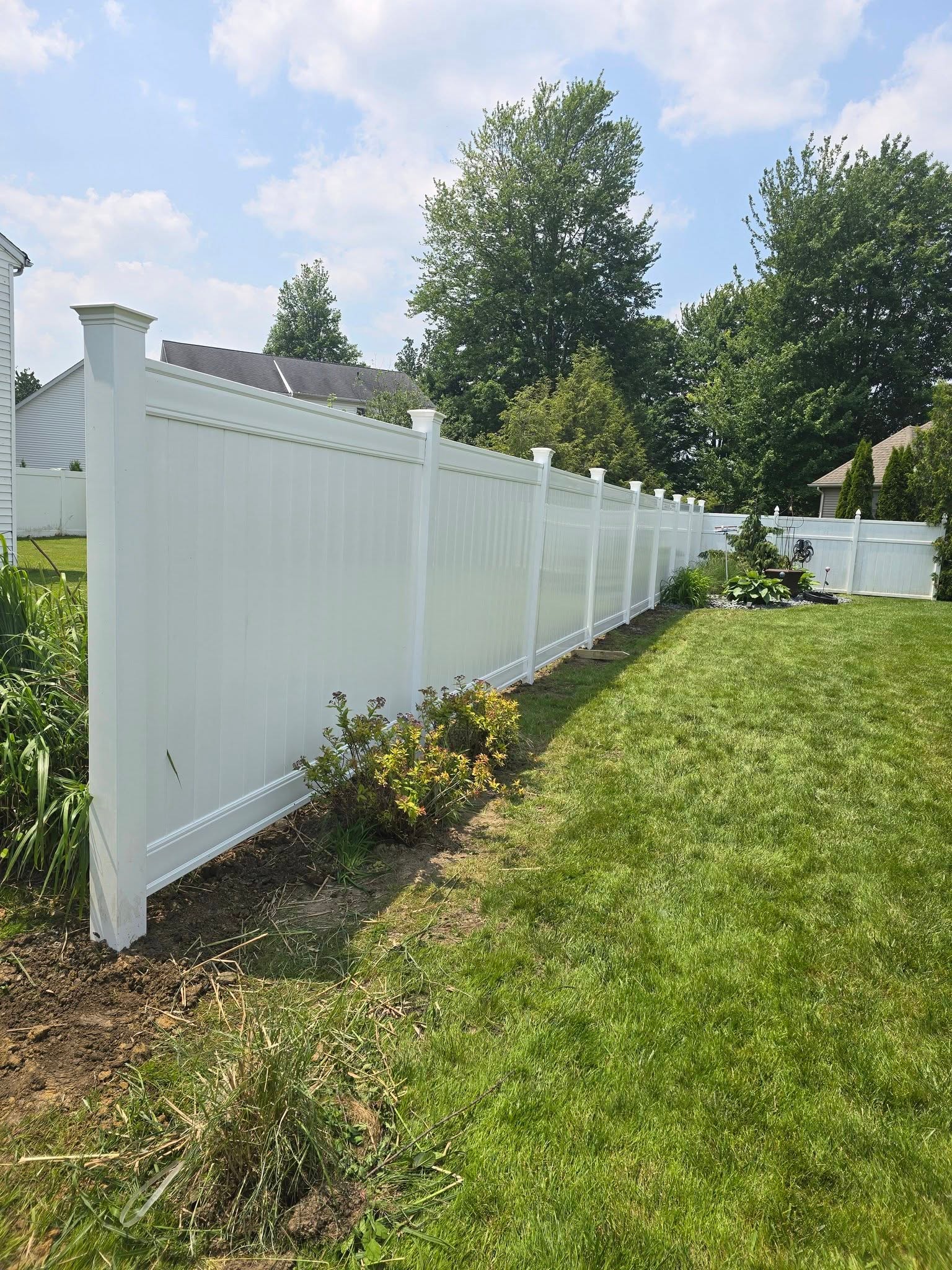Premium fence installation